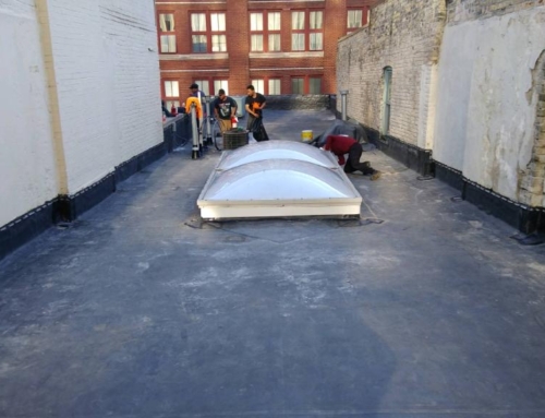 Wisconsin Roofing LLC | Commercial | Flat Roof | Inprogress | Milwaukee