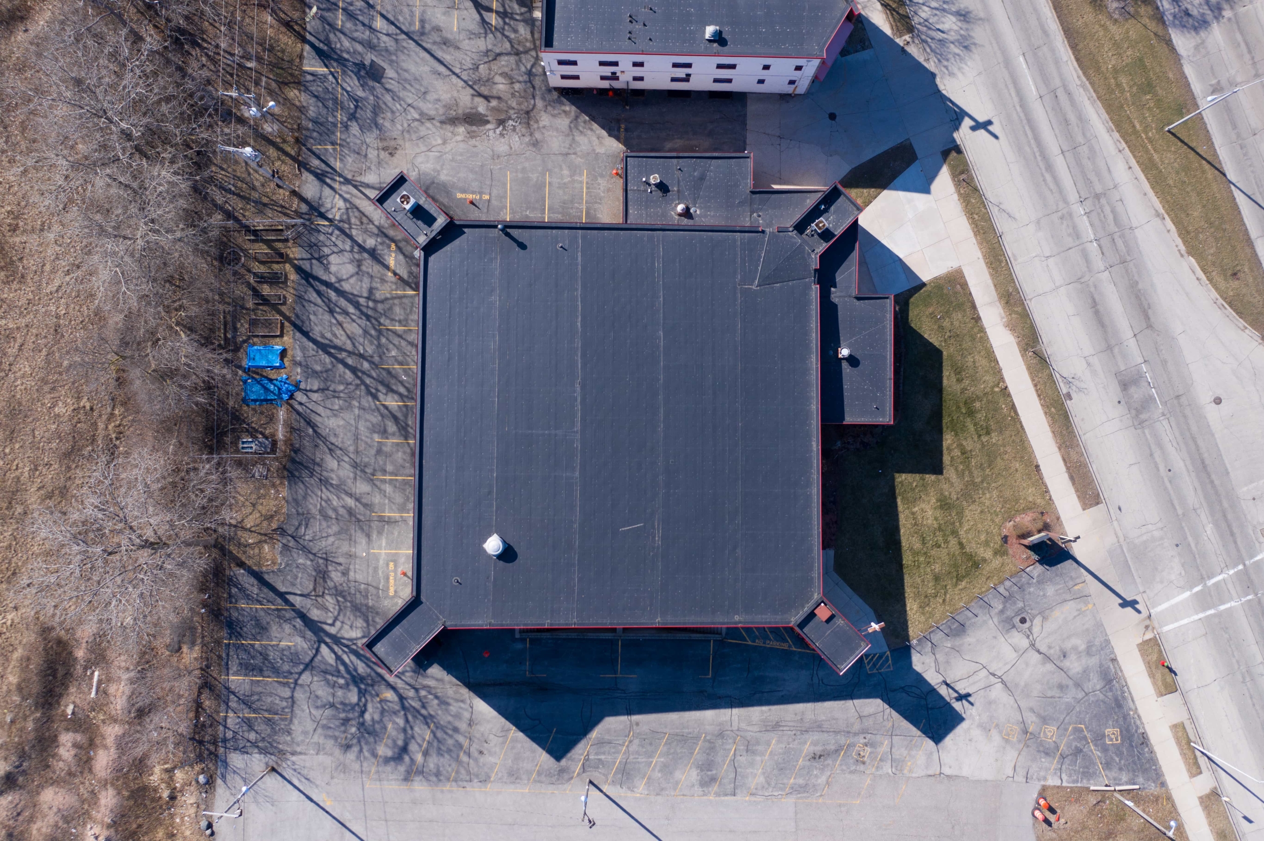 Wisconsin Roofing LLC | Drone | Commercial | Top