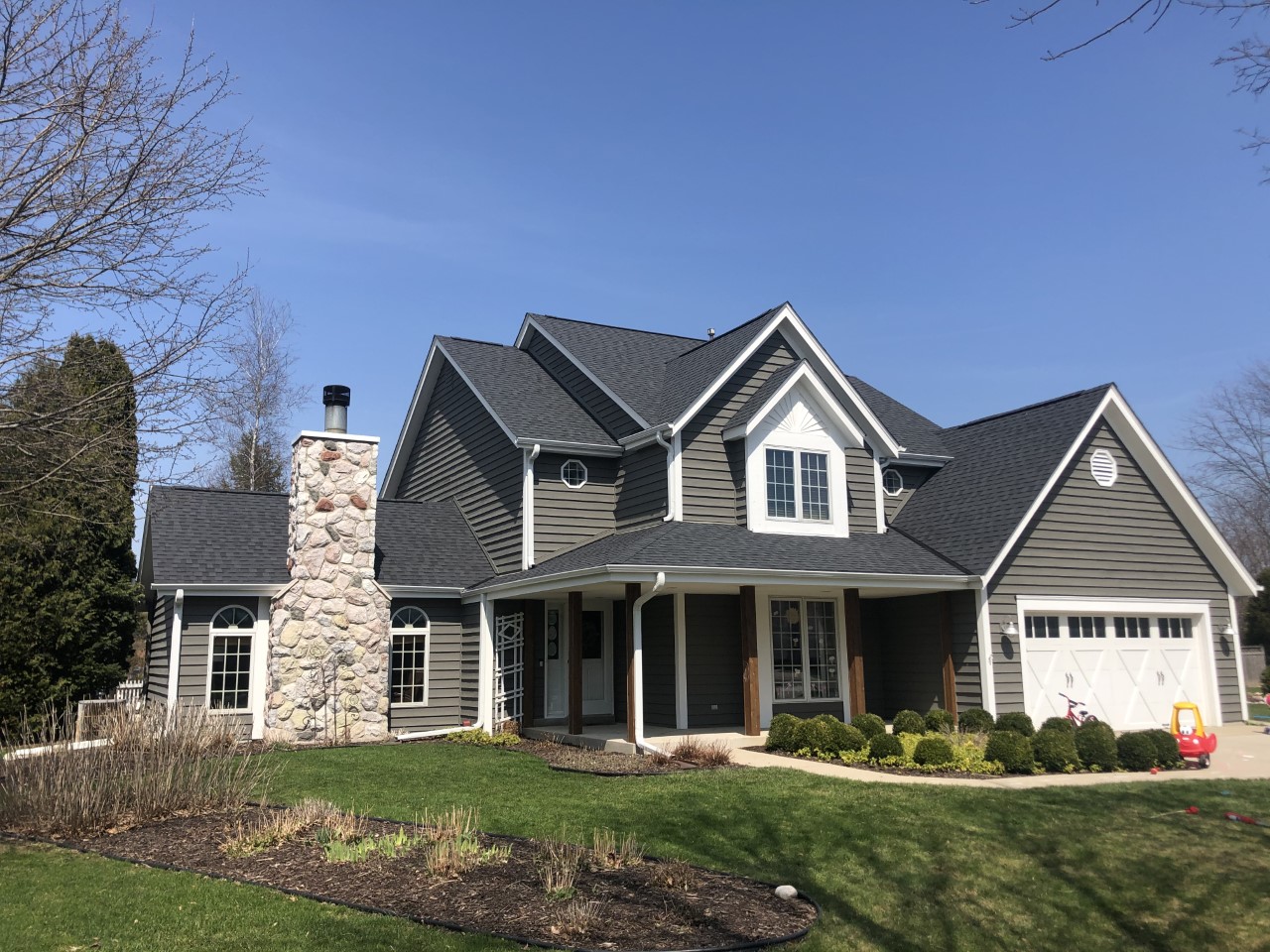 Wisconsin Roofing LLC | Grafton | New Roof | Moire Black