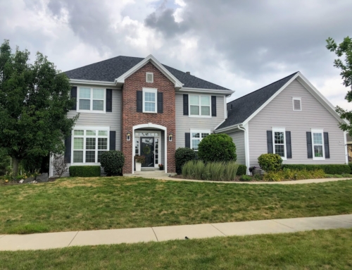 Wisconsin Roofing LLC | Sheboygan | New Roof | Moire Black | Front view